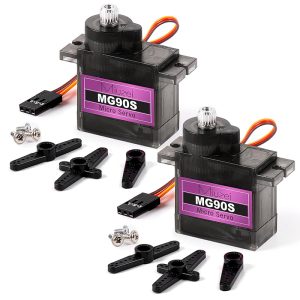 MG90S 9G Micro Analog Servo Motor for RC Plane Robot Car