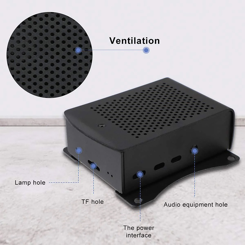 Raspberry Pi 4 Aluminum Alloy Case - Image 5